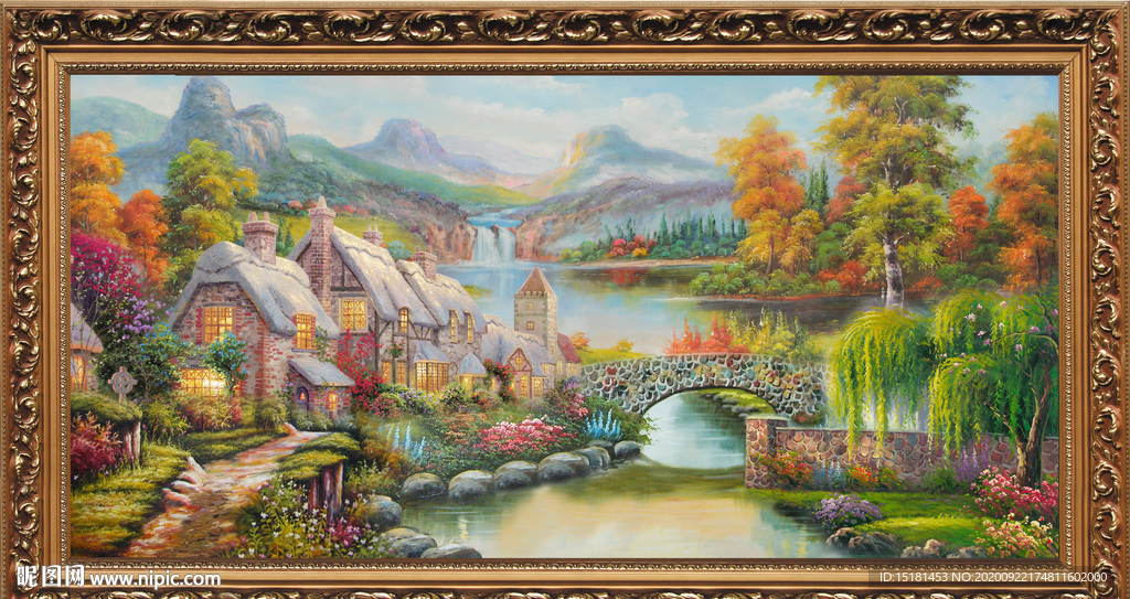 风景油画