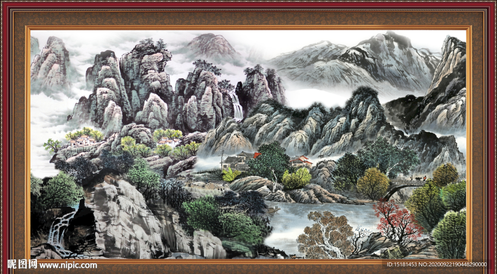 风景如画