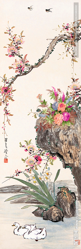 国画花鸟画工笔花鸟画