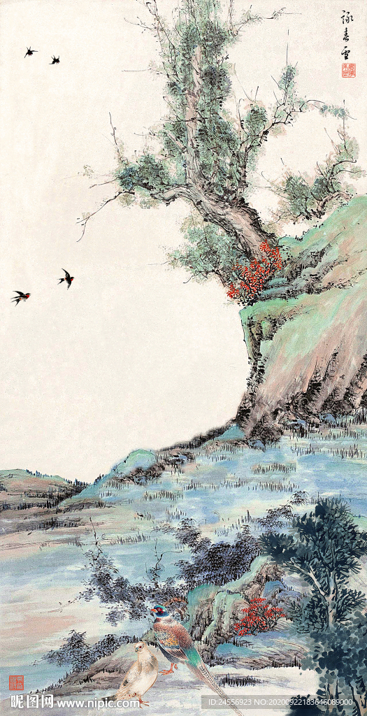 国画花鸟画工笔花鸟画