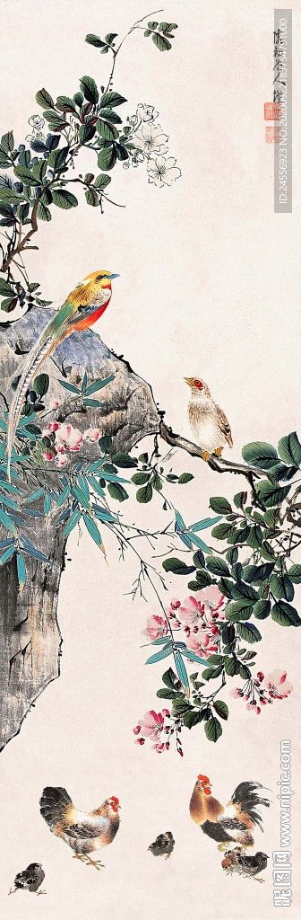 国画花鸟画工笔花鸟画