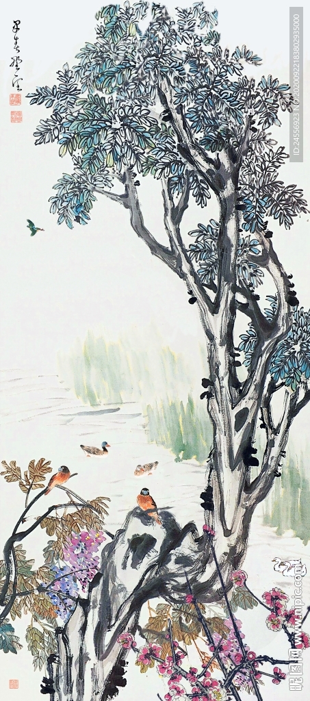 国画花鸟画工笔花鸟画