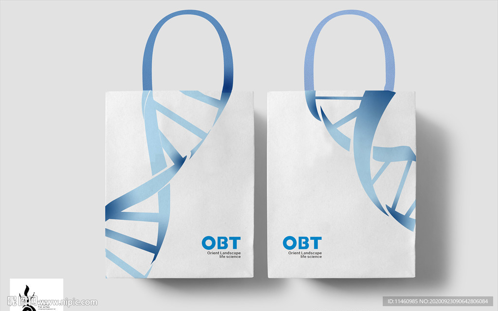 生物基因 手提袋