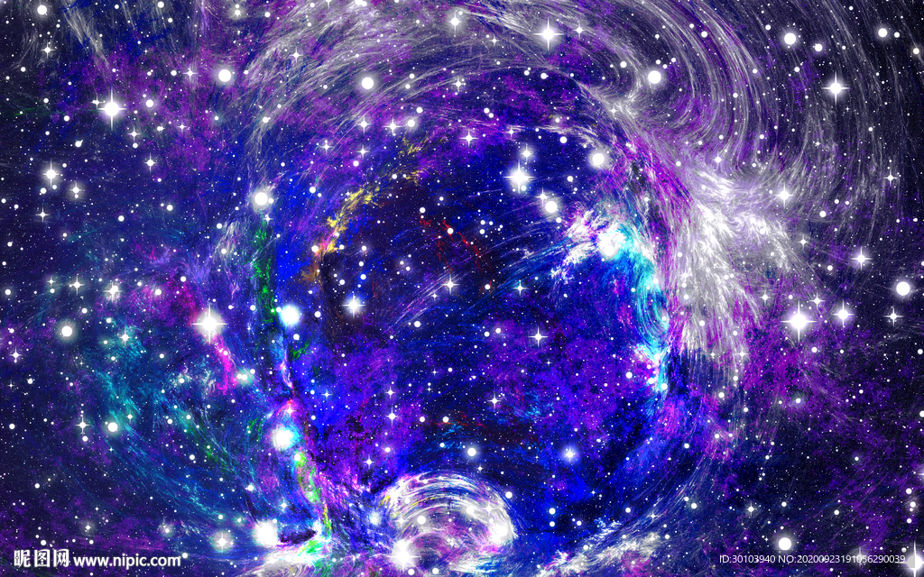 蓝色星空