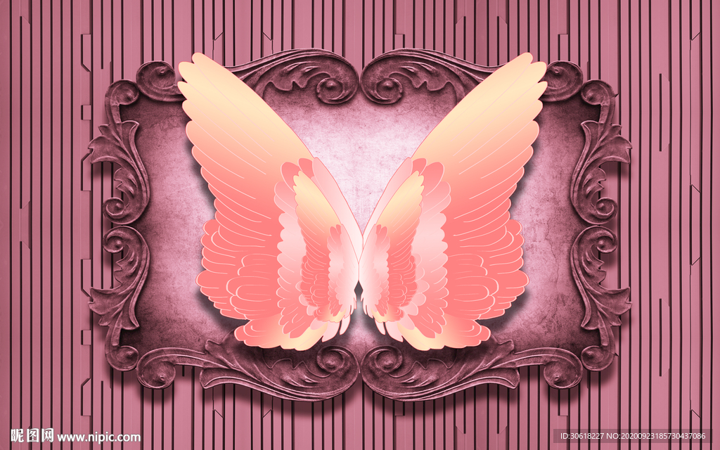 网红拍照北欧背景墙