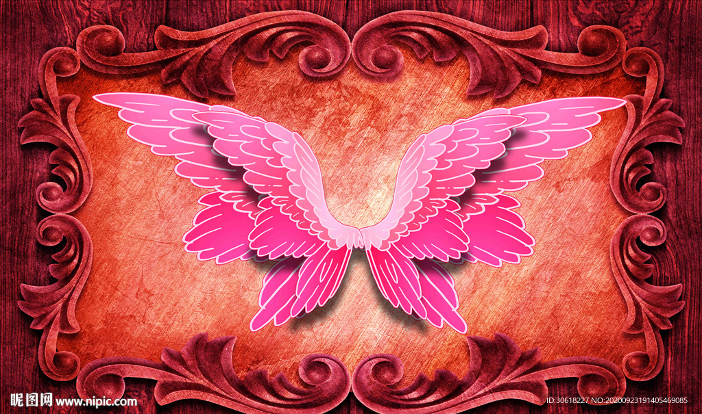 网红拍照北欧背景墙