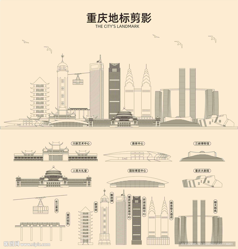 重庆地标建筑