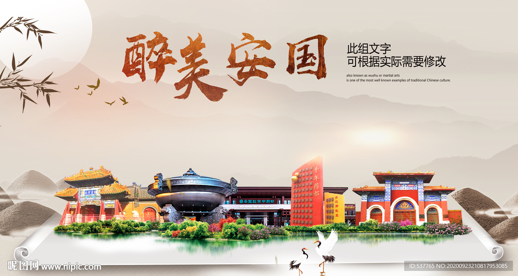 安国醉最大美丽生态宜居城市海报