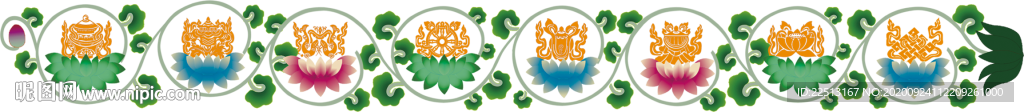 藏式装修花纹