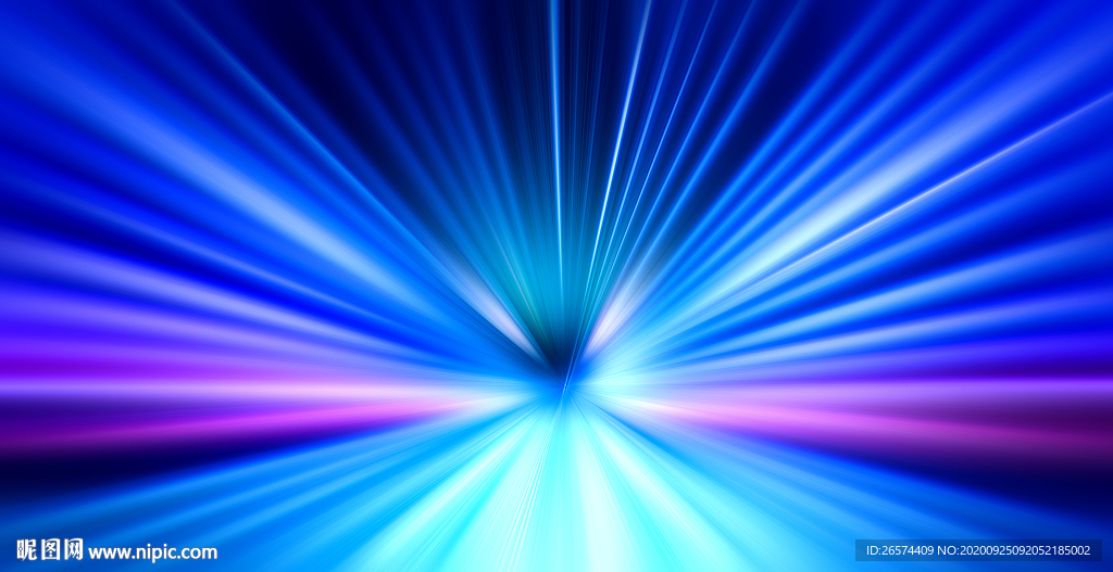 蓝色炫光背景