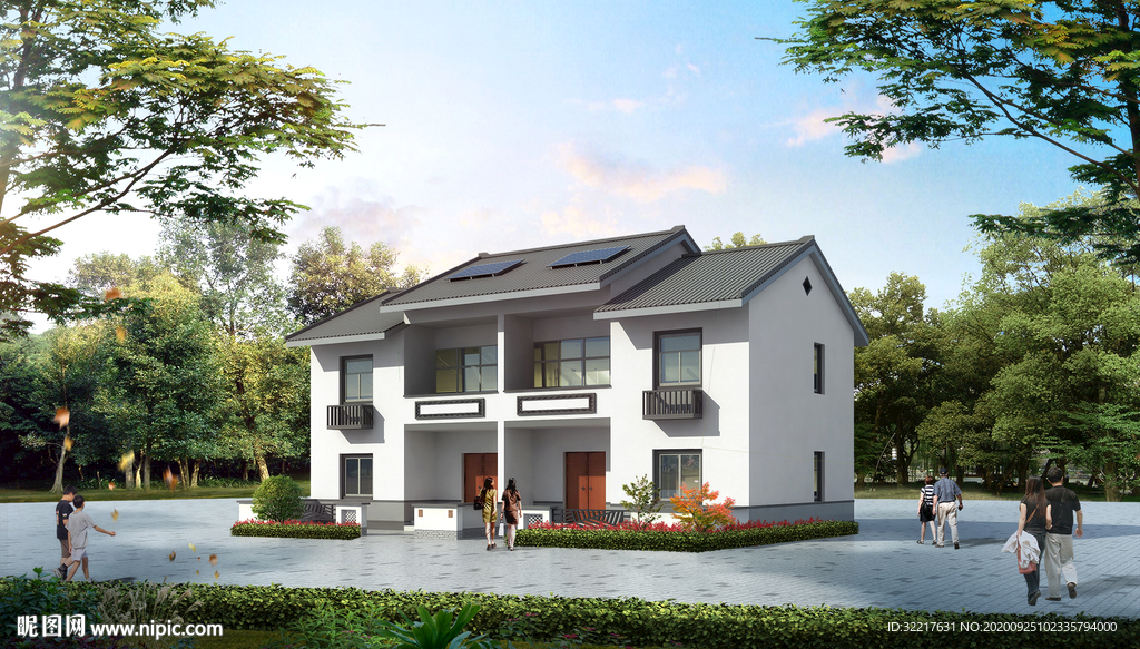 建筑PSD