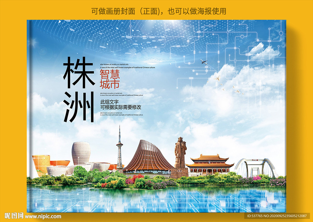 株洲智慧科技创新城市画册封面