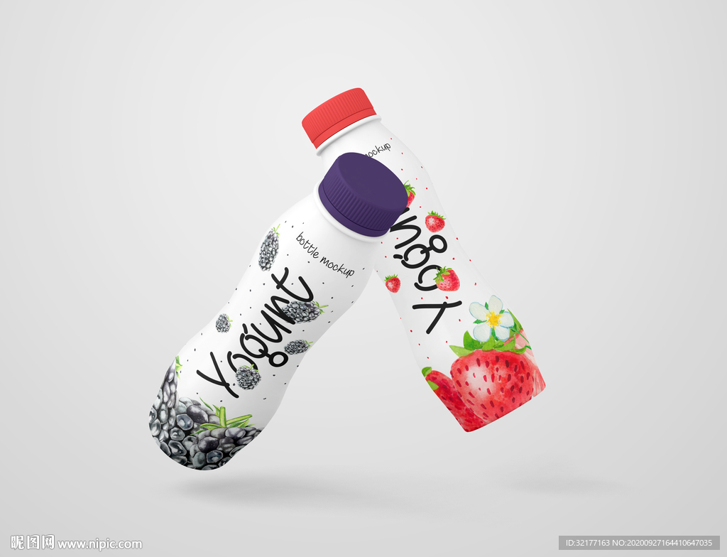 优酸乳包装样机