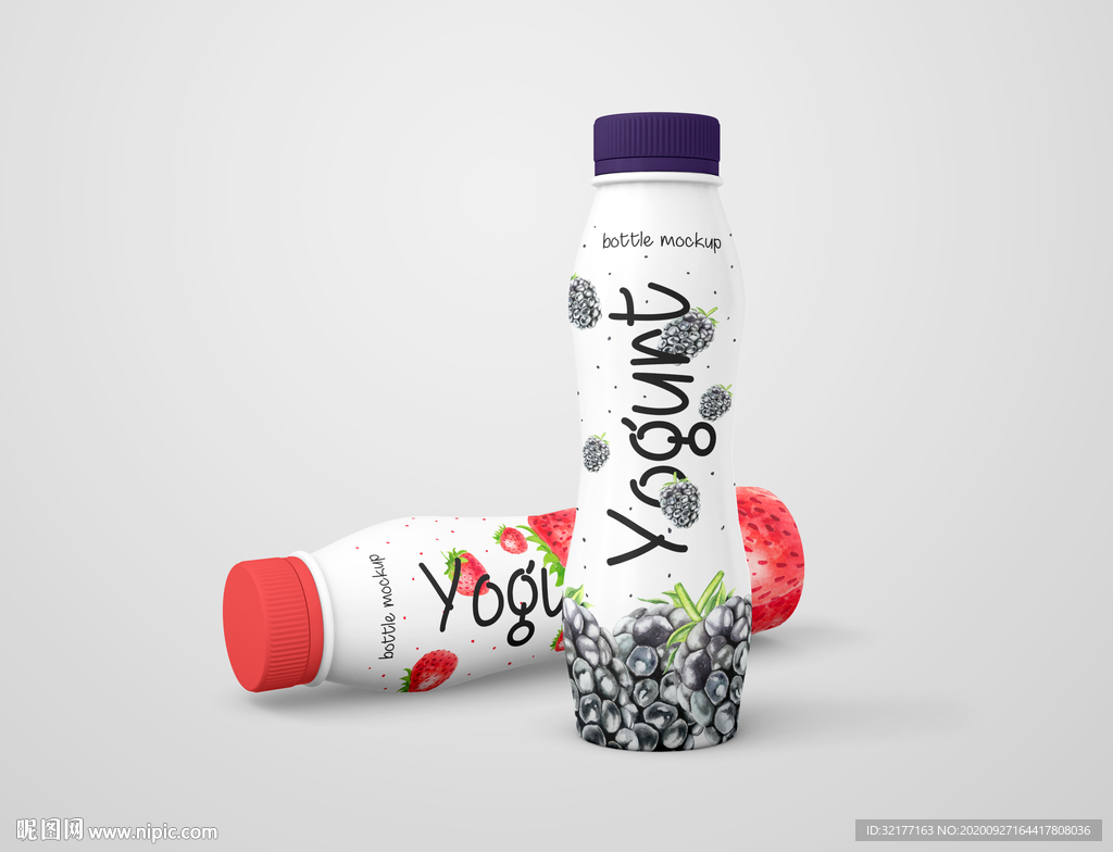 优酸乳包装样机