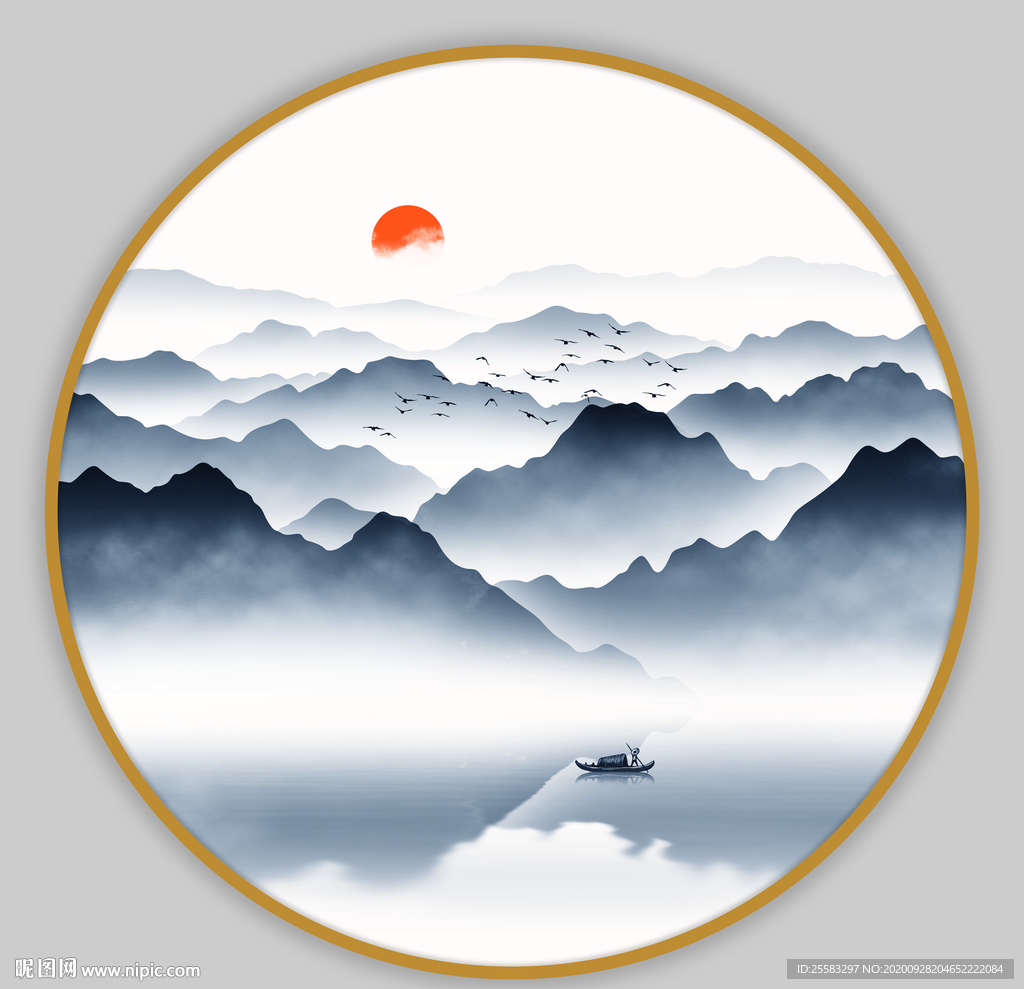 山水画