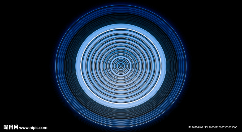 蓝色圆圈