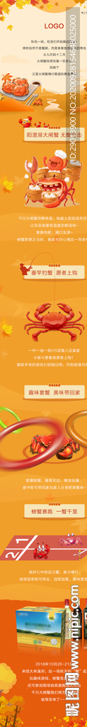 螃蟹长图