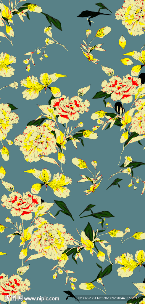 黄色花