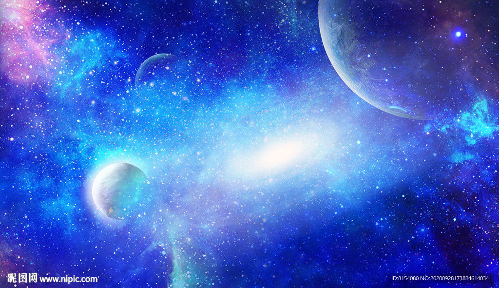 蓝色星空