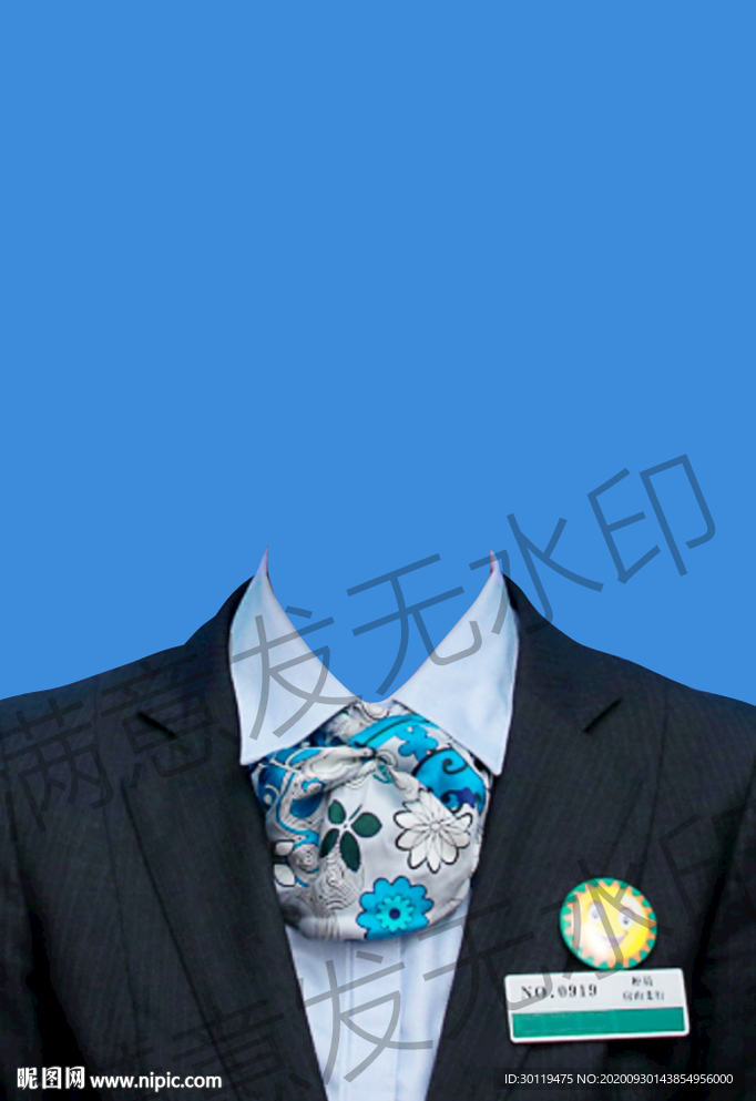 服务员西装
