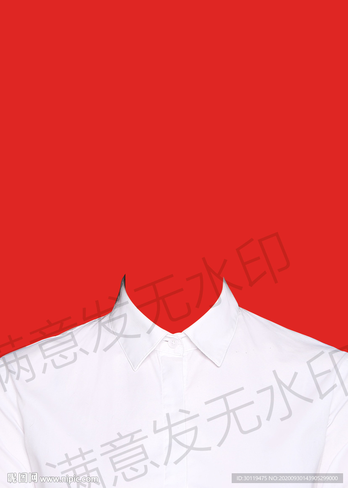 女士白衬衫素材