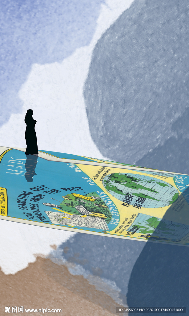 抽象画长方形色块现代轻奢北欧画