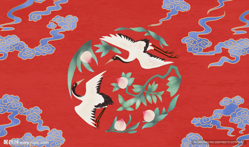 古风底纹
