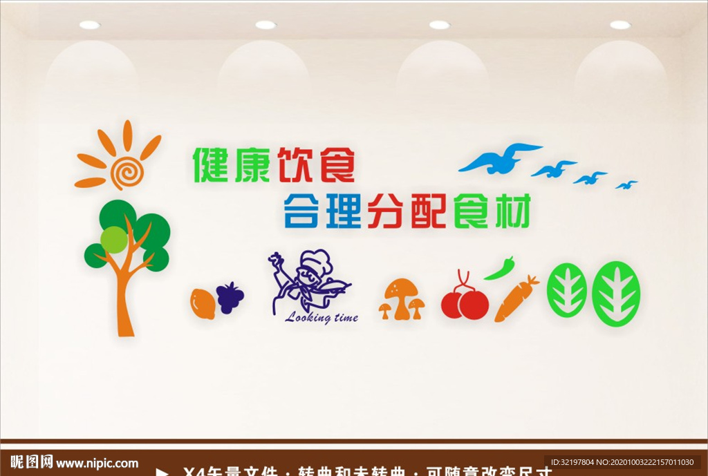 食堂文化墙