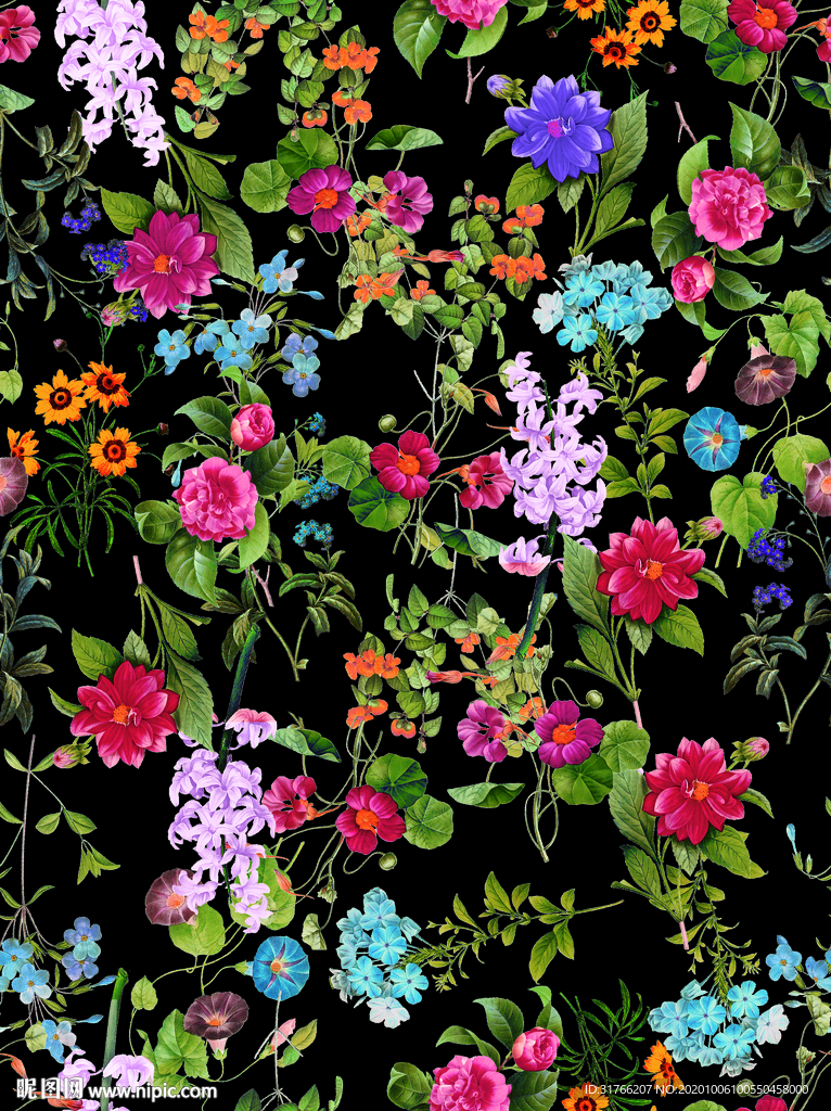 手绘花 手绘花图案 手绘花背景