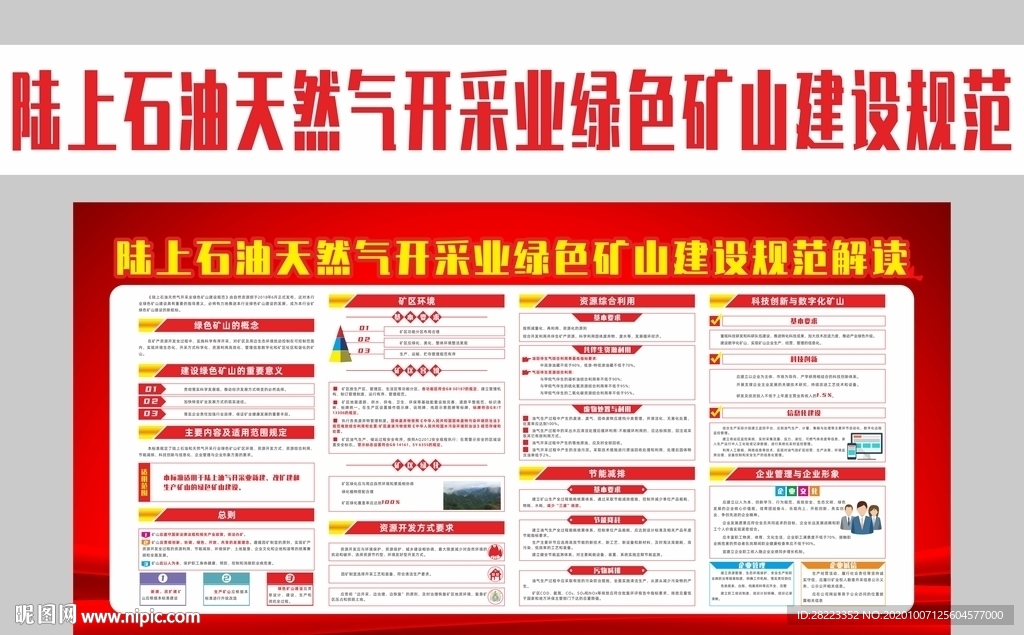 陆上石油天然气开采业绿色矿山