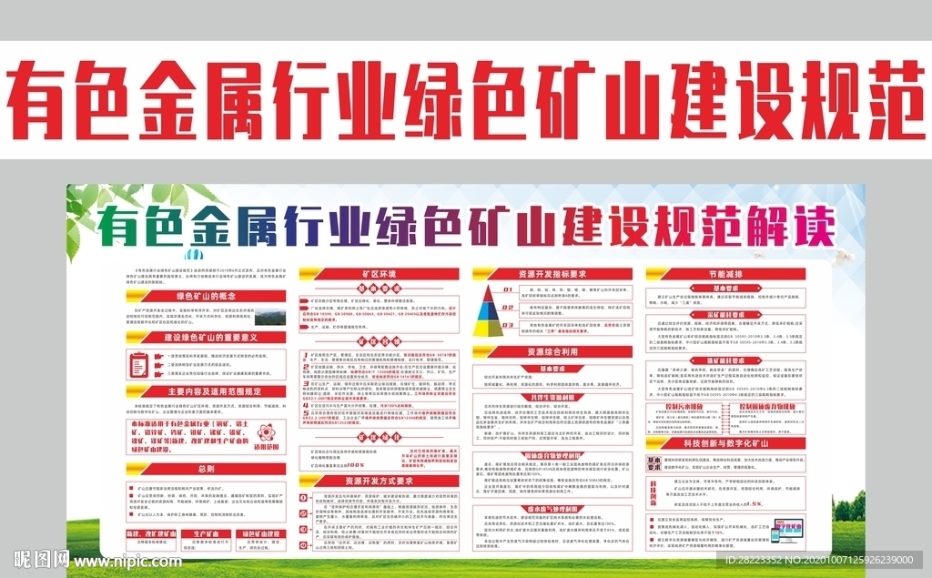 有色金属行业绿色矿山建设标准