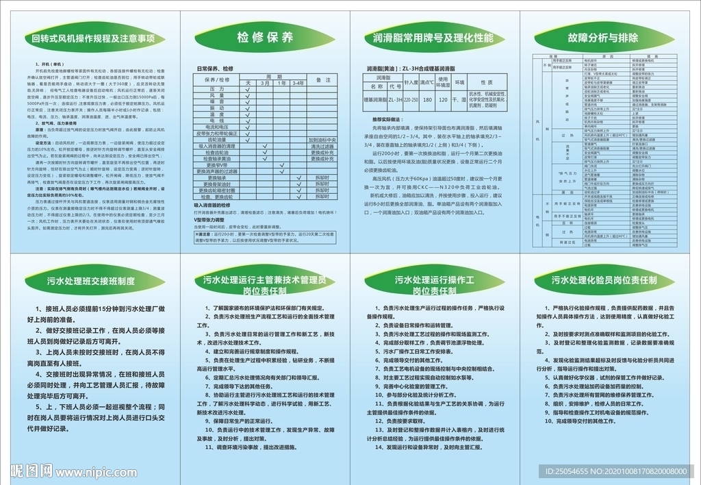 污水处理站制度