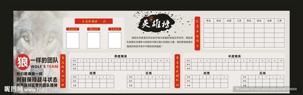 企业展板