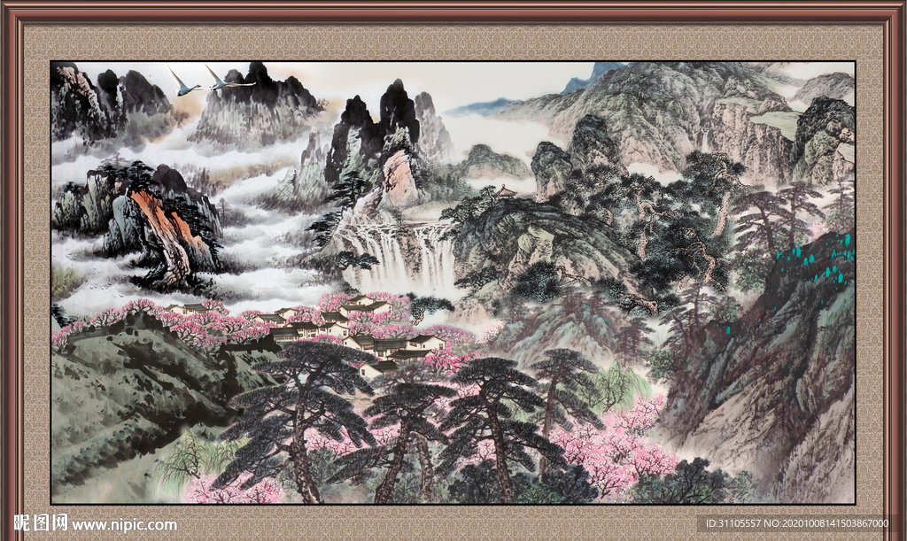 国画山水