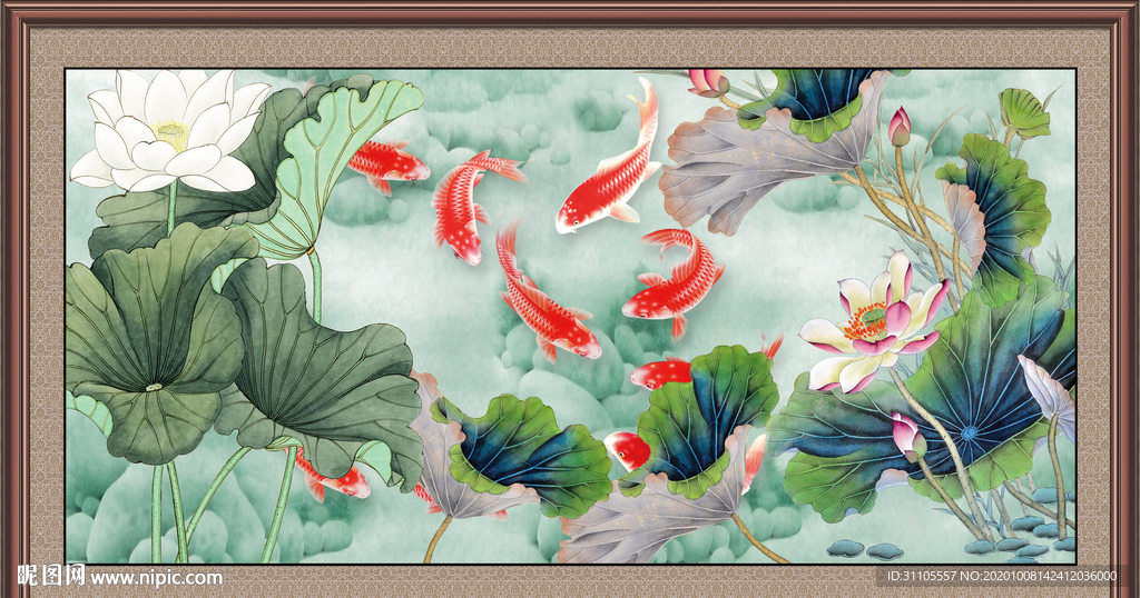 荷花图