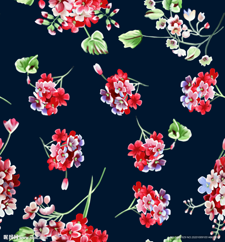 手绘花