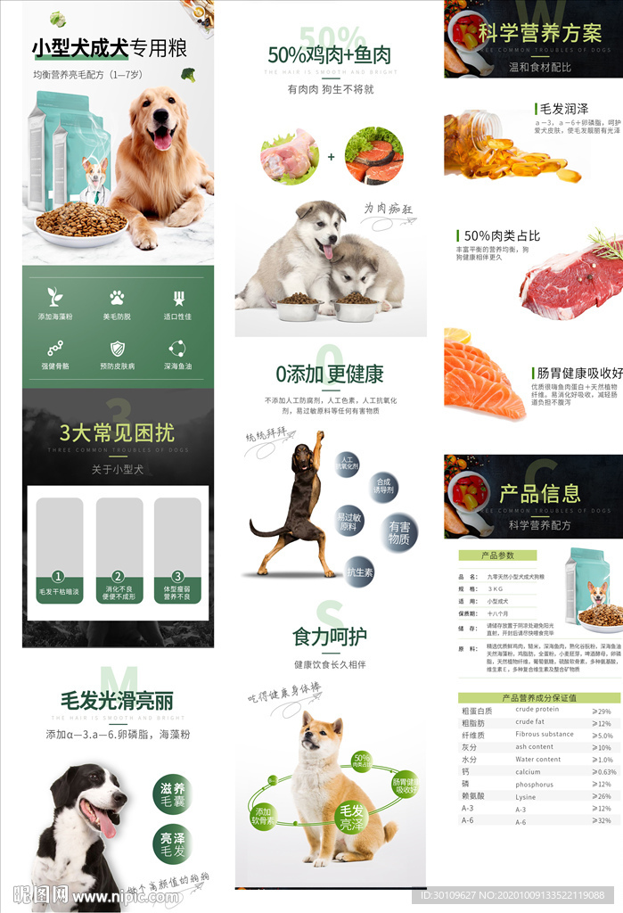 狗粮详情页