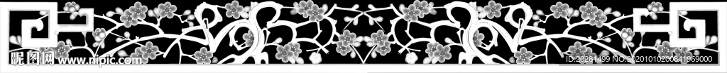 花灰度图
