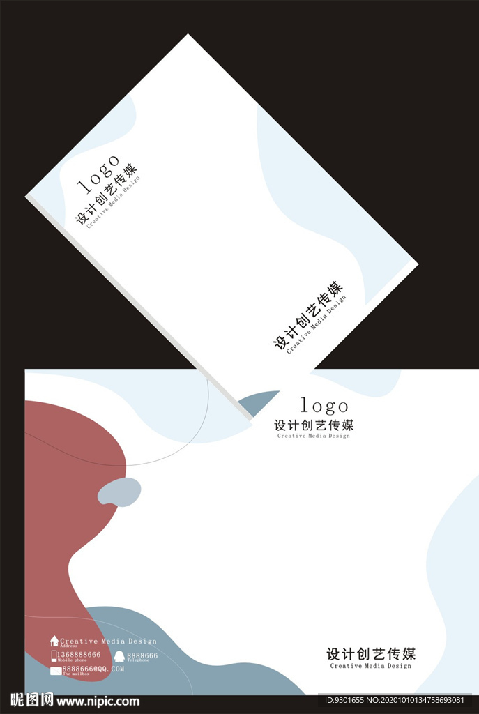 欧式简约封面