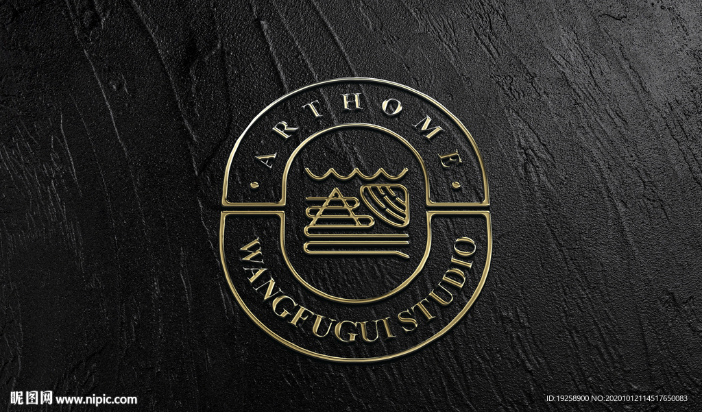 高端LOGO墙样机