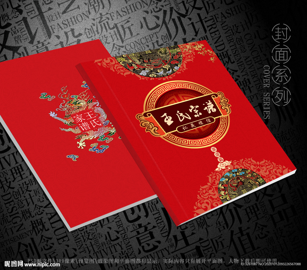 家谱 家谱封面 祖谱