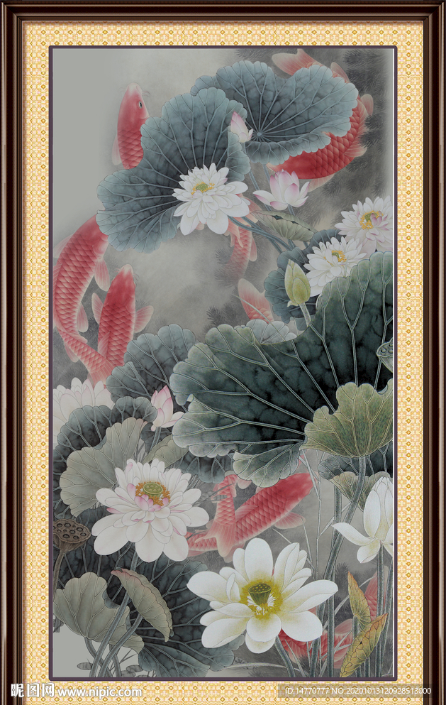 荷花图
