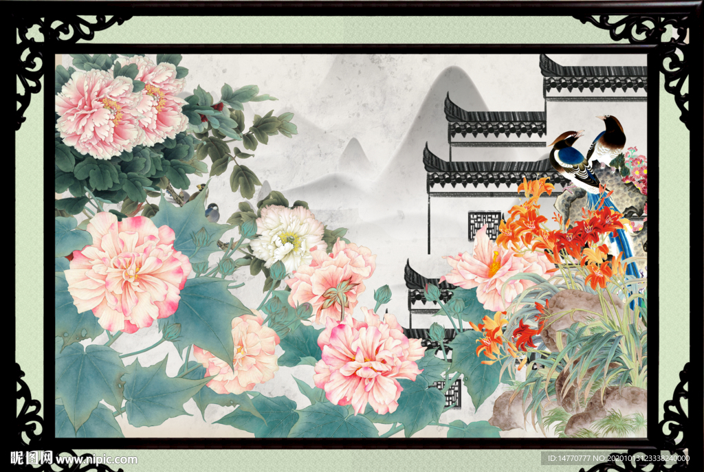 牡丹大图