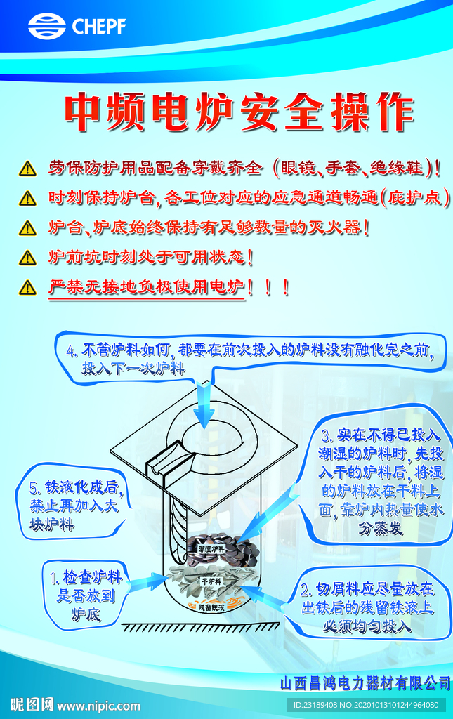 中频感应电炉安全操作