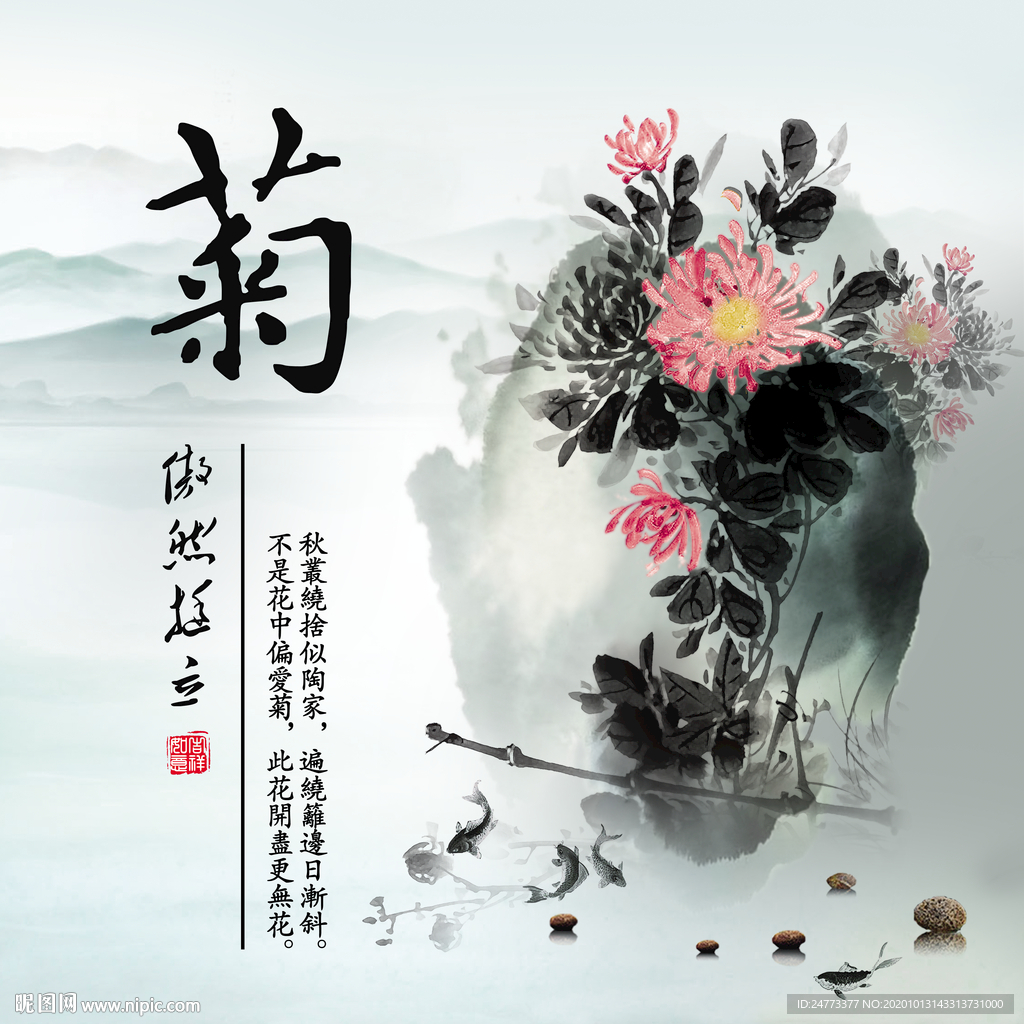 梅兰竹菊—菊