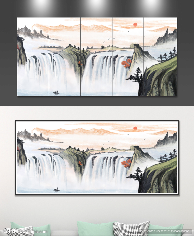 山水装饰画