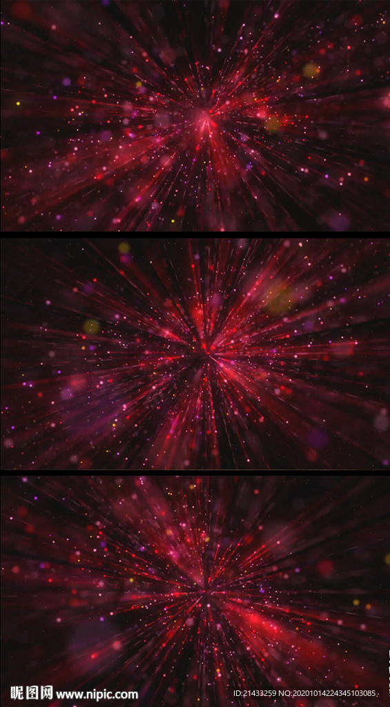 粒子穿梭动态背景视频素材