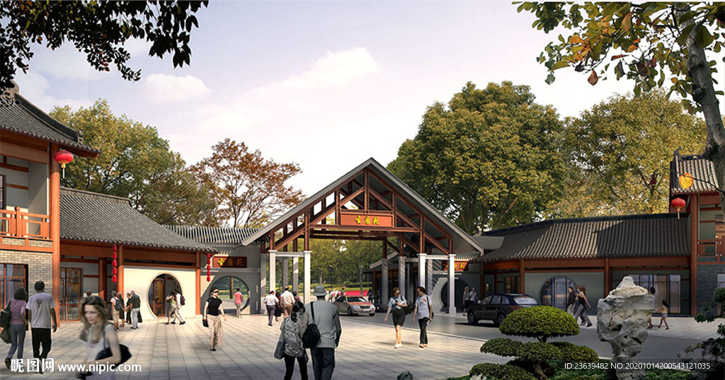 古建门头设计效果图