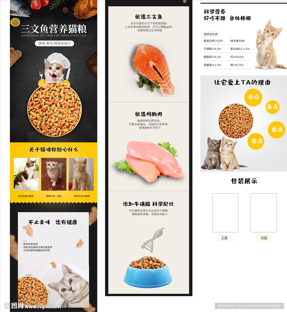 猫粮详情页