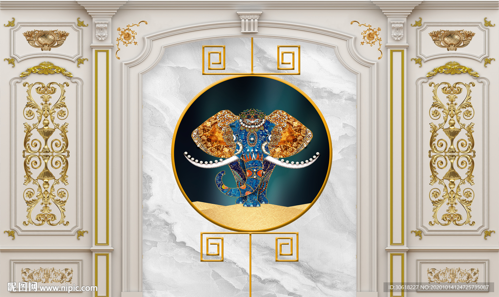 集成护墙板背景墙